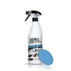 Frontal de la botella de Sisbrill Car Acondicionador de Plásticos, Piel y Gomas con aplicador azul