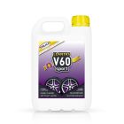 Frontal de la garrafa de 5 litros de V60 Sport Limpia Llantas