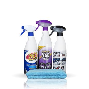 Kit Trio Essencial de Limpeza